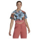 Adidas Γυναικεία κοντομάνικη μπλούζα W AOP Crop